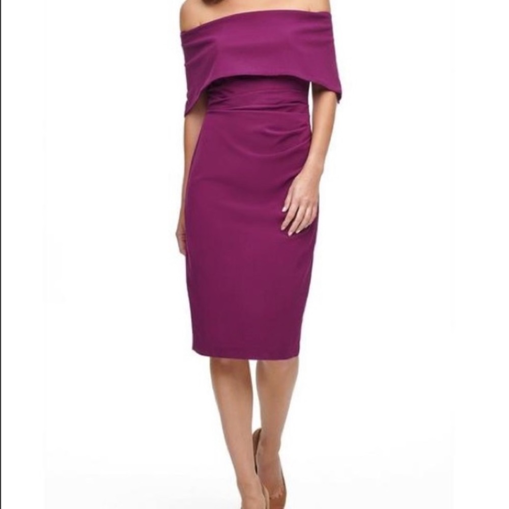 Vince Camuto Women's Off The Shoulder Sheath Dress